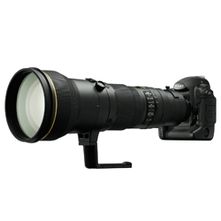 Digital SLR Camera (D3X) and interchangeable Lens (AF-S Nikkor 600mm f/4G ED VR)